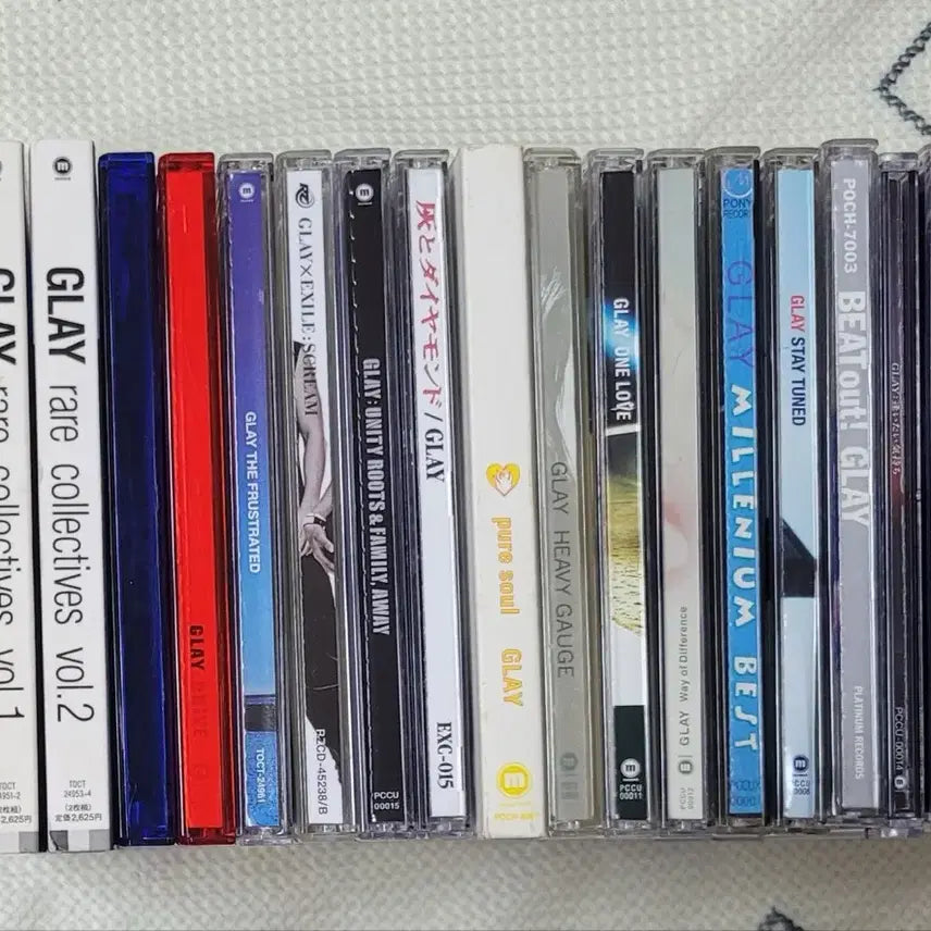 [BUNJANG] GLAY CD Collection / 글레이(GLAY) 시디 모음