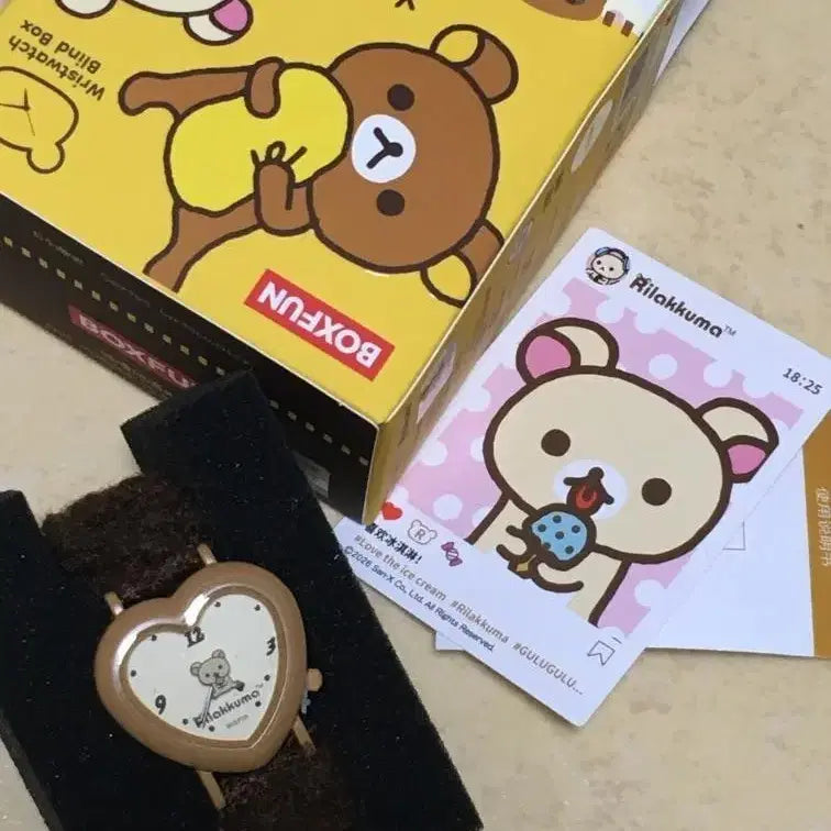 [BUNJANG] Rilakkuma Random Wristwatch Boxfun Korilakkuma Gacha / 리락쿠마 랜덤 손목시계 BOXFUN 코리락쿠마 가챠