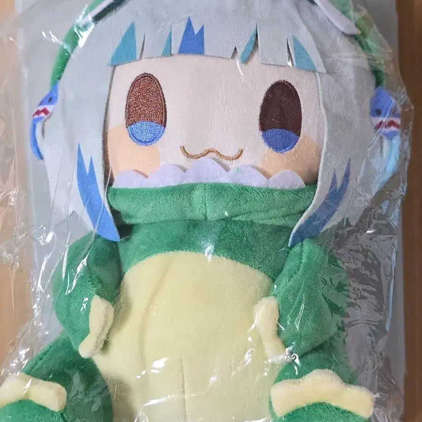 [BUNJANG] Hololive Gawr Gura Dino Plush Doll / 홀로라이브 다이노 구라 누이구루미 인형 가우르