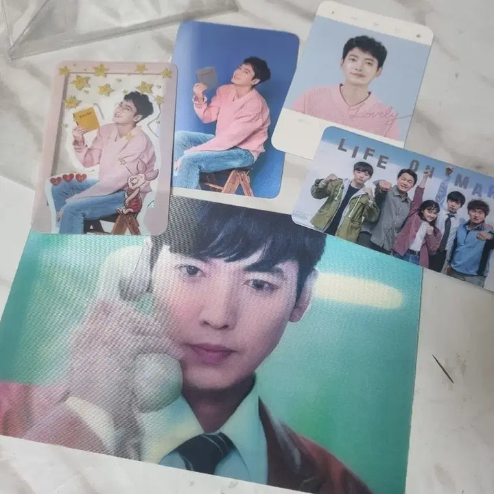 [BUNJANG] Life On Mars Jung Kyung Ho Unofficial Photocard &amp; Lenticular Card Bundle Set / 드라마 라이프온마스 라온마 정경호 비공굿 일괄