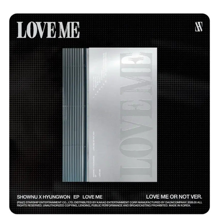 [BUNJANG] Shownu X Hyungwon LOVE ME OR NOT VER. Album / 셔누X형원 LOVE ME 앨범 (LOVE ME OR NOT VER.)