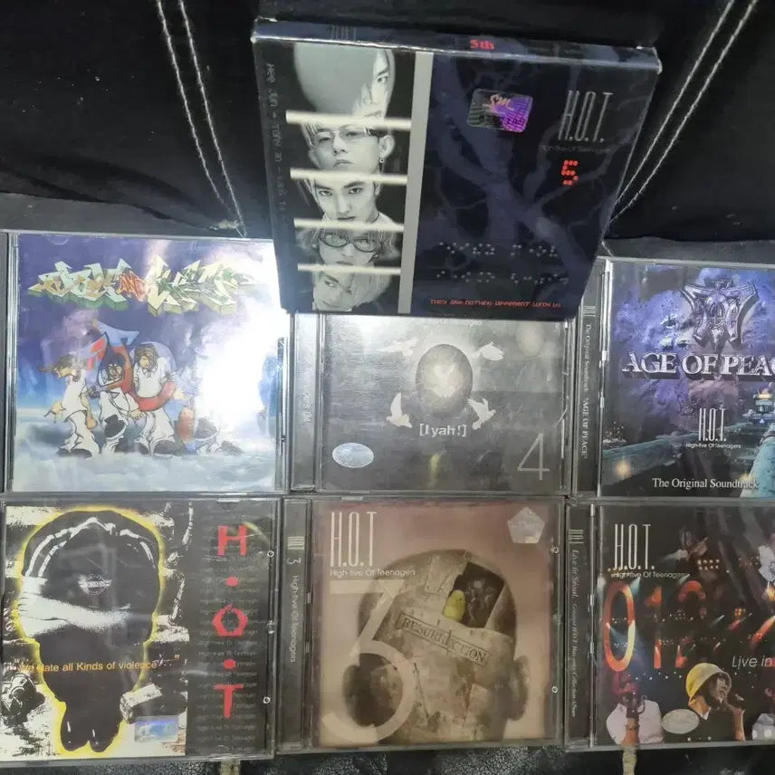 [BUNJANG] H.O.T. Bundle Set 7 Albums / H.O.T 음반시디 7장 일괄판매