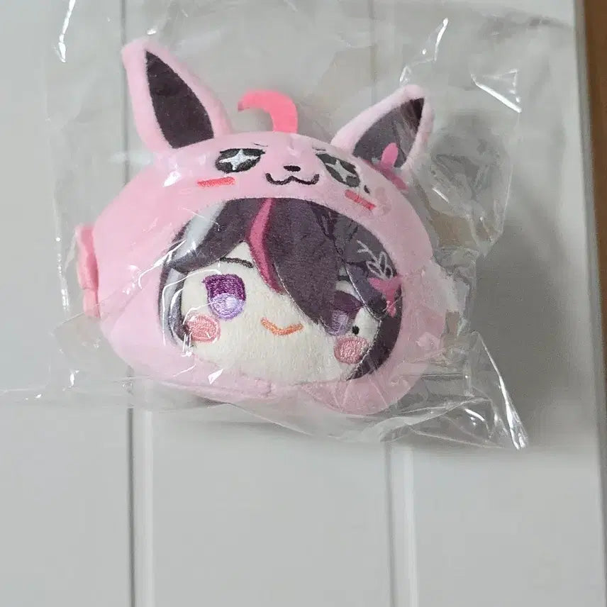 [BUNJANG] Hololive AZKi Okaburi Mascot Plush Doll / 홀로라이브 AZKi 오카부리 마스코트 누이구루미 인형 아즈키