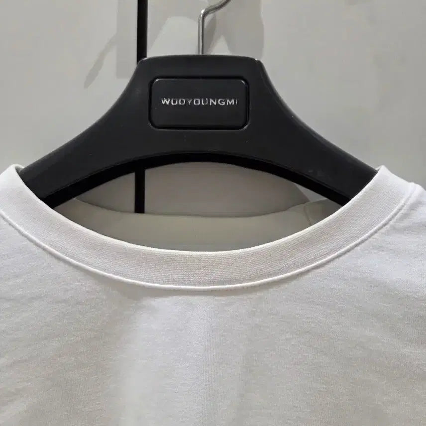 [BUNJANG] Ader Error Blue Heart White T-Shirt / [A2] 아더에러 블루 하트 화이트 반팔 티셔츠