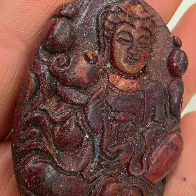 [BUNJANG] Gogeuk &amp; Ganguk Jade Buddha Statue / 고옥에강옥 옥부처님 0528