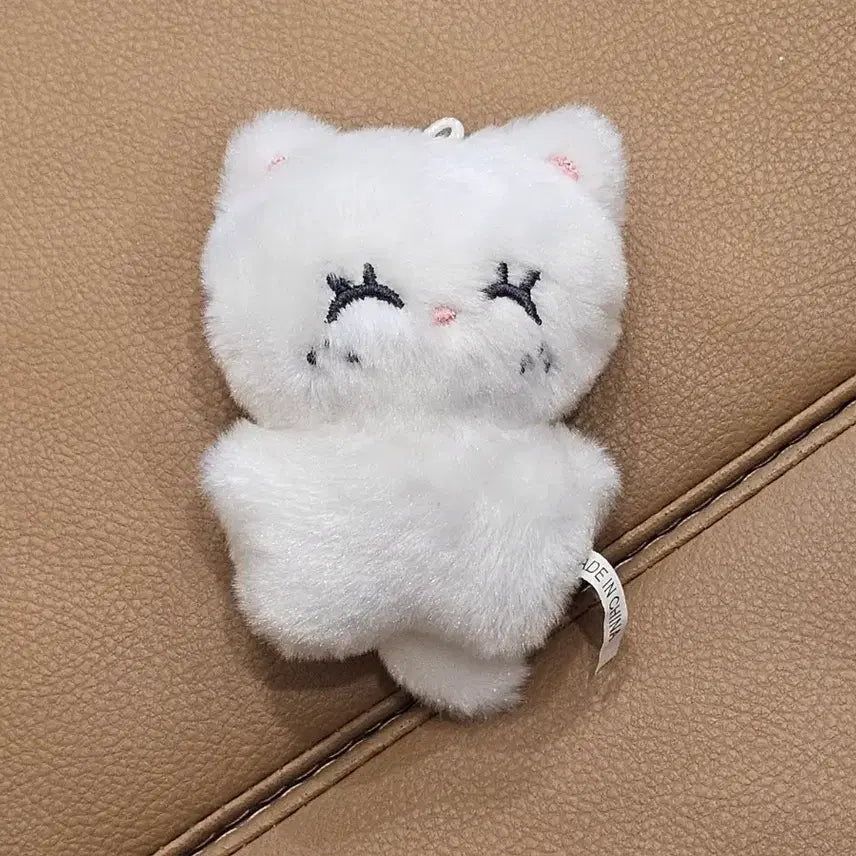 [BUNJANG] Stray Kids Felix Cat Plush Doll / 스트레이키즈 스키즈 필릭스 비공굿 비공식 고양이 인형 굿즈 뽁덩이