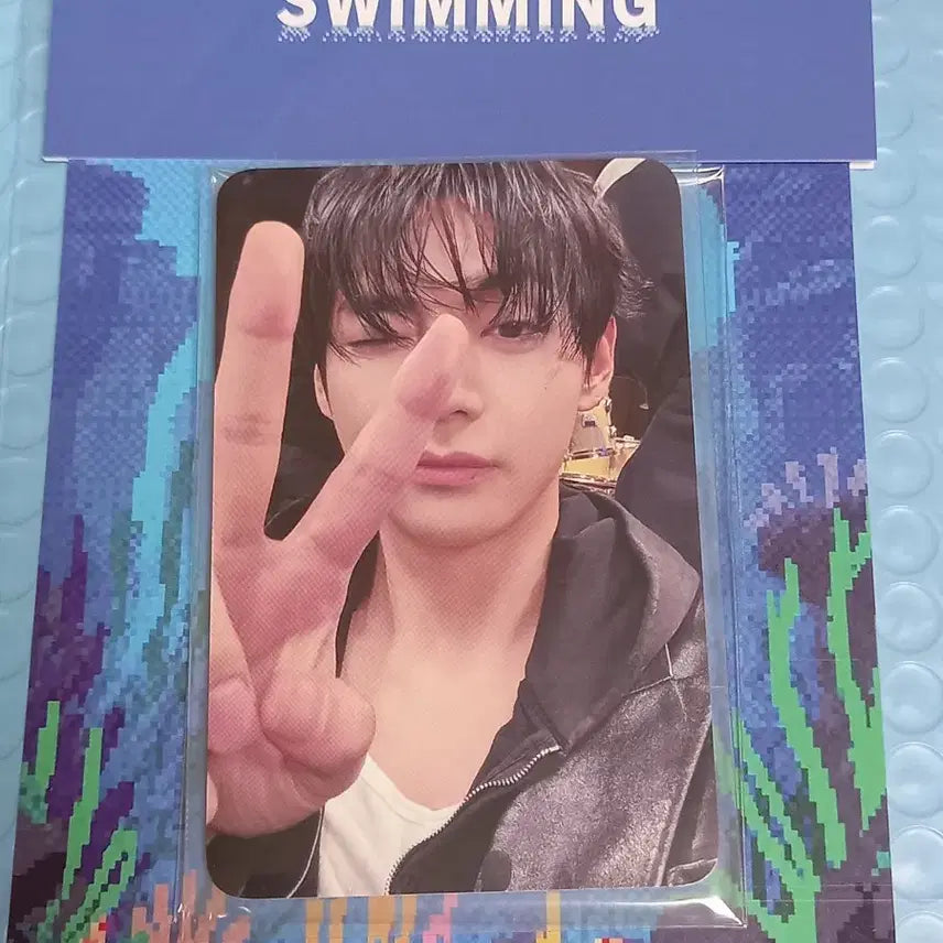 [BUNJANG] BTS Keep Swimming Event Photocard Taehyung / bts keep swimming 이벤트 포카 태형