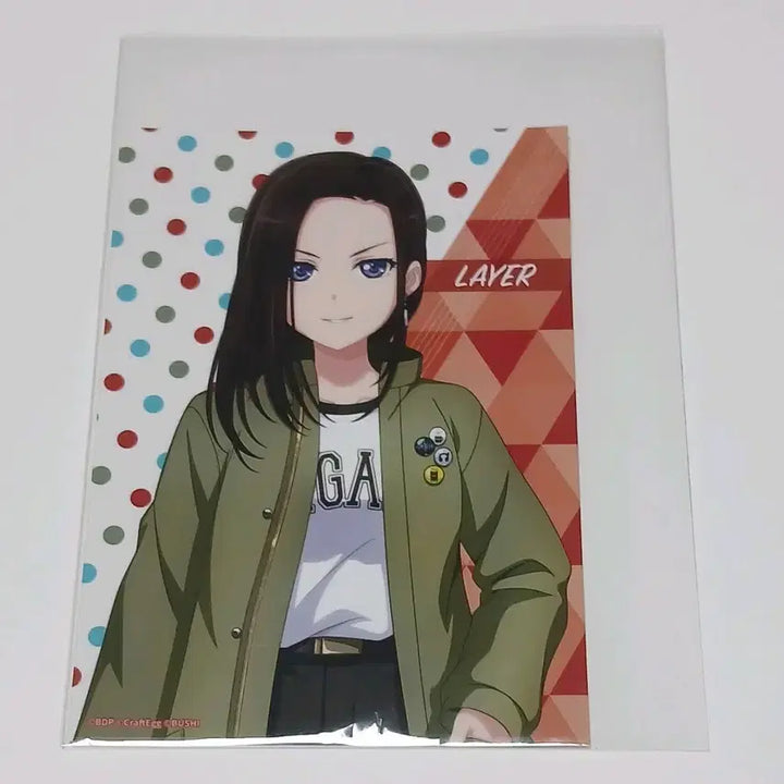 [BUNJANG] BanG Dream! RAS Rèyia WEGO Bromide Postcard / 뱅드림 라스 RAS 레이야 위고 브로마이드 엽서
