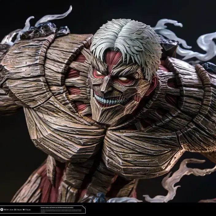 [BUNJANG] HERTZ Armored Titan &amp; Reiner Resin Statue / [양도]진격의거인 레진 HERTZ 갑옷거인&amp;라이너