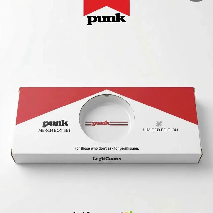 [BUNJANG] Legit Goons Punk Album Merch Box / 리짓군즈 legitgoons punk 앨범 머천박스