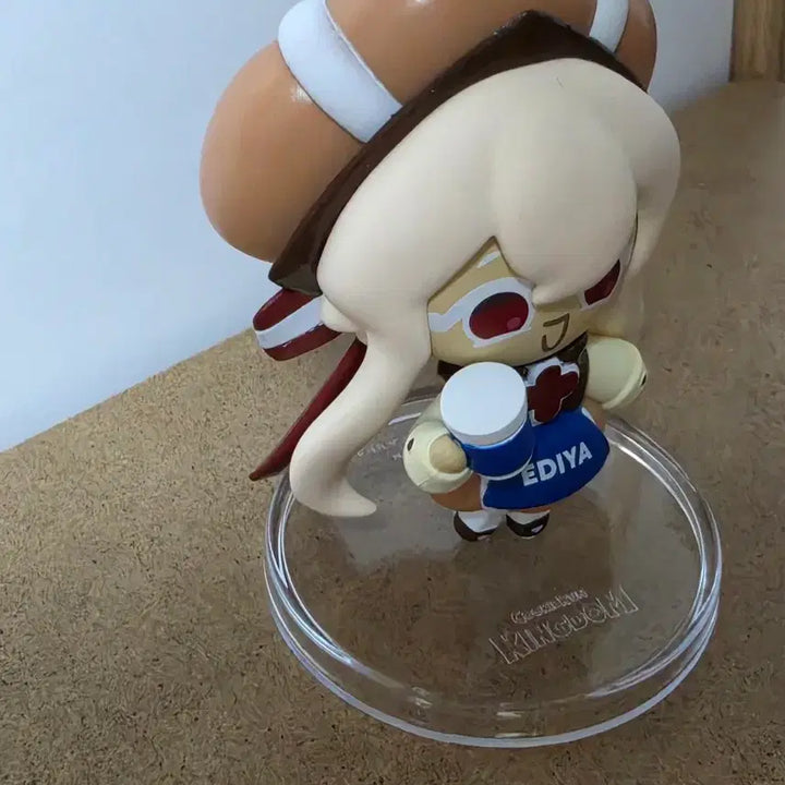 [BUNJANG] Cookie Run Kingdom Ediya Saint Honoré Figure, Promo Card / 쿠키런  킹덤 이디야 생토노레 피규어, 프로모 카드