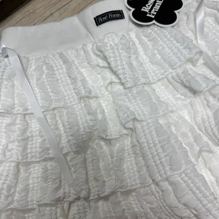 [BUNJANG] Rose Franz White Lace Mini Skirt / 로즈프란츠 화이트 레이스 미니 스커트 (최종가격)