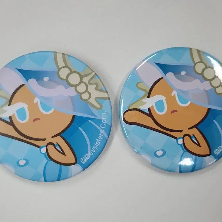 [BUNJANG] Cookie Run: Kingdom Sea Fairy Can Badge Pin Set / 쿠킹덤 바다요정 캔뱃지 핀버튼