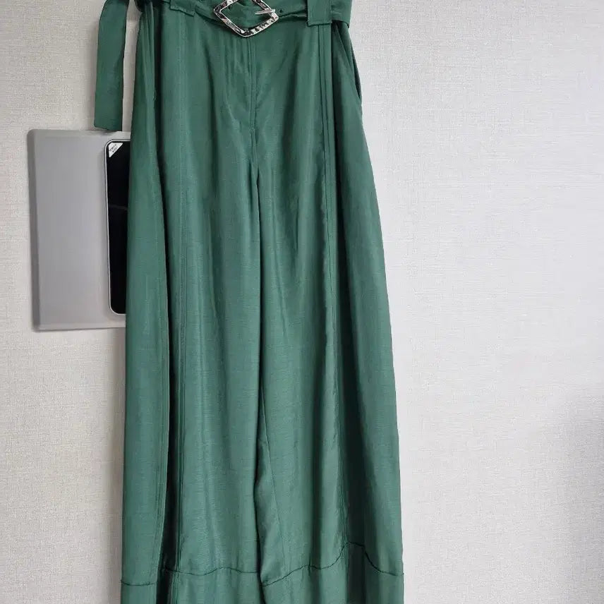 [BUNJANG] GANNI Belted Wide Pants / 가니 GANNI 벨티드 와이드 팬츠 새옷