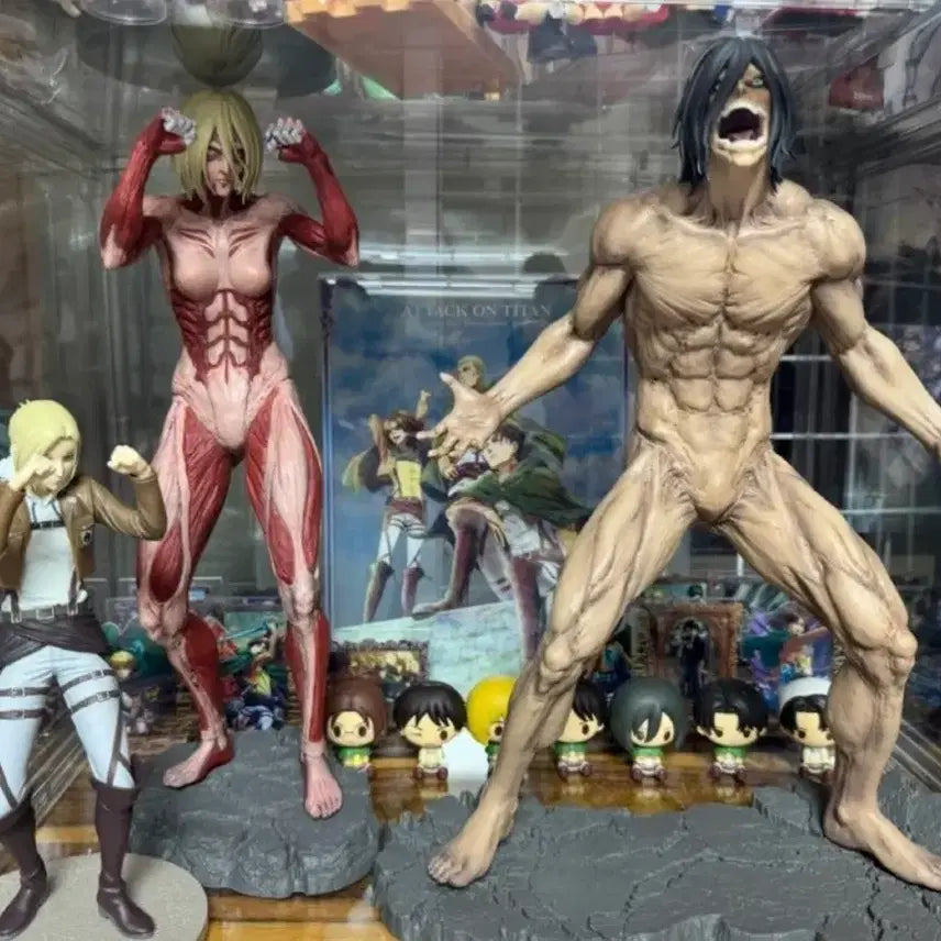 [BUNJANG] Attack on Titan Female Titan Leonhart B Prize Kuuji Prize Figure / 진격의거인 여성형거인 애니레온하트 B상 쿠지 애니B상