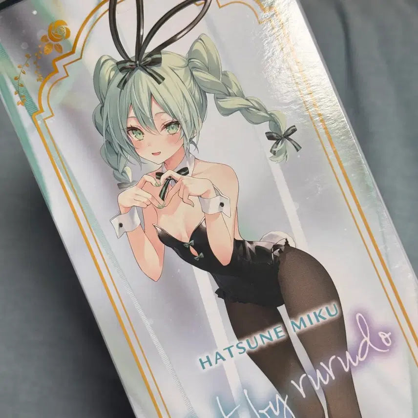 [BUNJANG] Luludo Bunny Girl Hatsune Miku Figure (Black) / 루루도 바니걸 하츠네 미쿠 피규어 미개봉