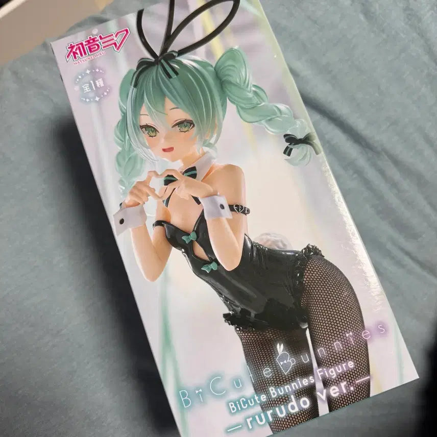 [BUNJANG] Luludo Bunny Girl Hatsune Miku Figure (Black) / 루루도 바니걸 하츠네 미쿠 피규어 미개봉