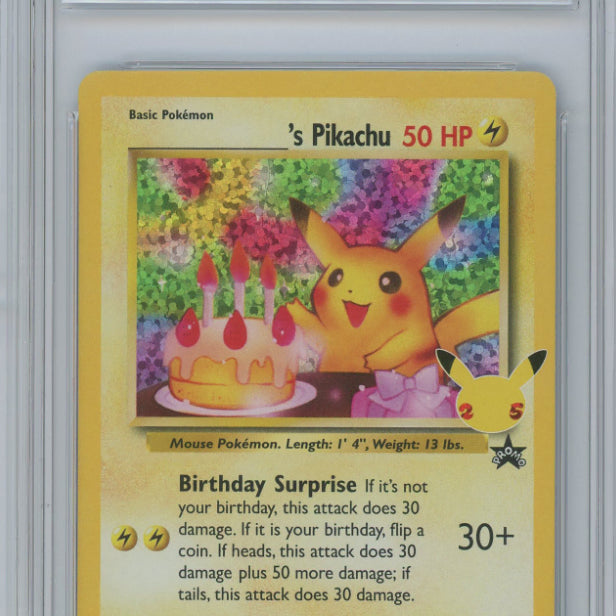 [BUNJANG] Pikachu 25th Anniversary English Version BRG9 / 25주년 생일피카츄 영문판 BRG9