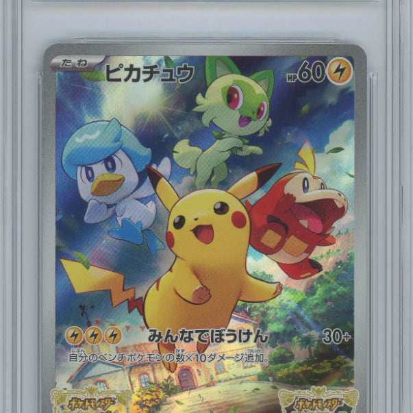 [BUNJANG] Pikachu Scarlet &amp; Violet Promo Japanese Edition BRG9 / 피카츄 스칼렛바이올렛 프로모 일어판 BRG9