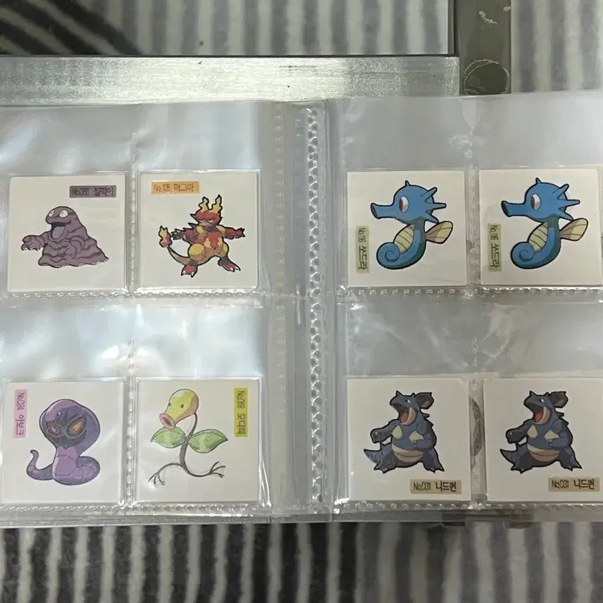 [BUNJANG] Pokemon DP 2010 Set (Mewtwo &amp; 23 others) Stickers Bundle / 포켓몬 dp 2010년 버전 뮤츠 외 23종 일괄판매 포켓몬스터 띠부씰