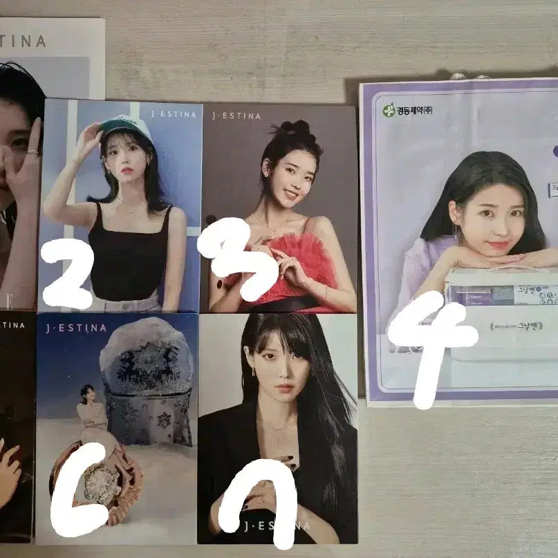[SOLD OUT] 급처)아이유 제이에스티나 팜플렛