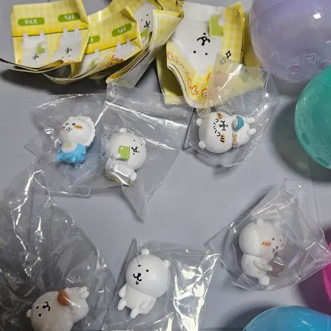 [BUNJANG] JokomGom (Nongdamgom) Seated Gacha Full Set (6 types) / 미개봉 앉아있는 농담곰 가챠 풀셋 6종 세트 담곰이