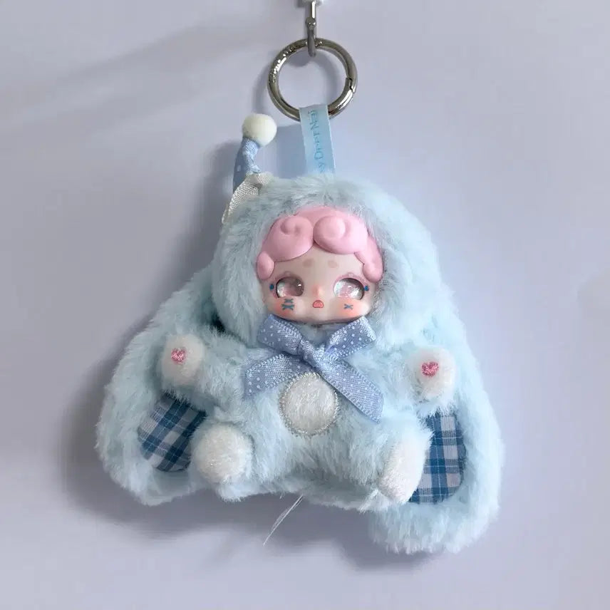 [BUNJANG] Bamtoki V5 Mini Keyring Doll Sky / 밤토끼 v5 미니 키링 인형 하늘