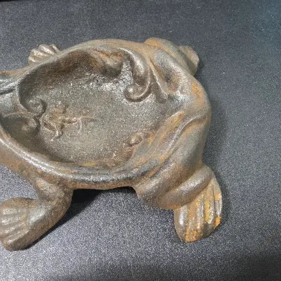 [BUNJANG] Cast Iron Frog Design Decorative Ornament / 주물 개구리 디자인 장식 소품