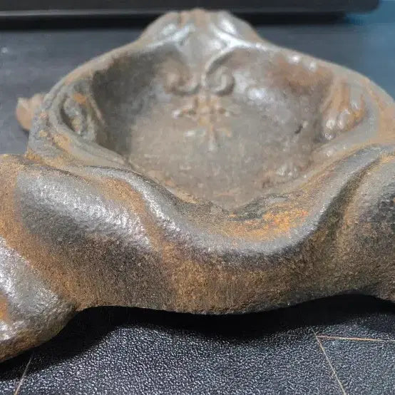 [BUNJANG] Cast Iron Frog Design Decorative Ornament / 주물 개구리 디자인 장식 소품