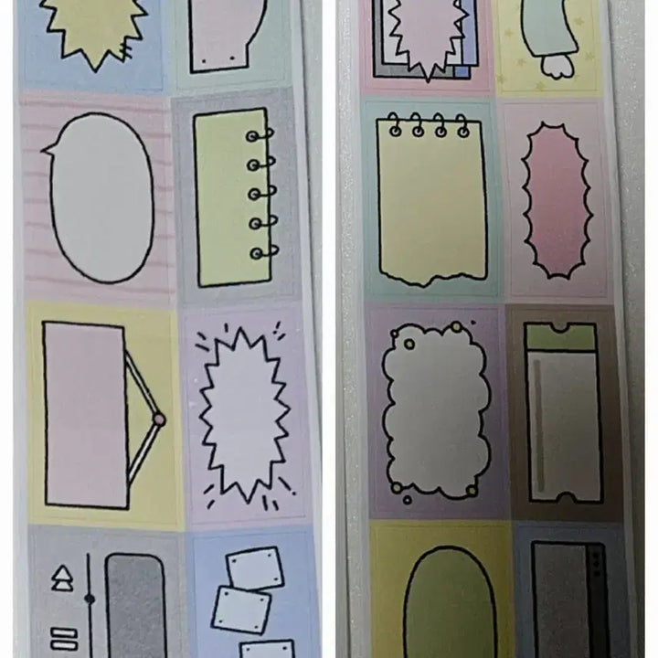 [BUNJANG] Lee Know Friends Nemo Memo Washi Tape Sticker Set / 키스컷 띵) 리노프렌즈 네모 메모 모조지 말풍선 만화 다꾸 마테 스티커