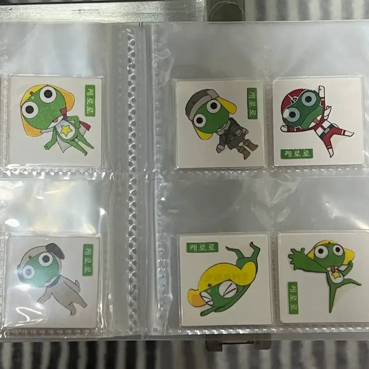 [BUNJANG] Keroro 34 Types Early Print Sticker Set - Bundle / 케로로 띠부씰 구버전 초판 34종 일괄판매 희귀