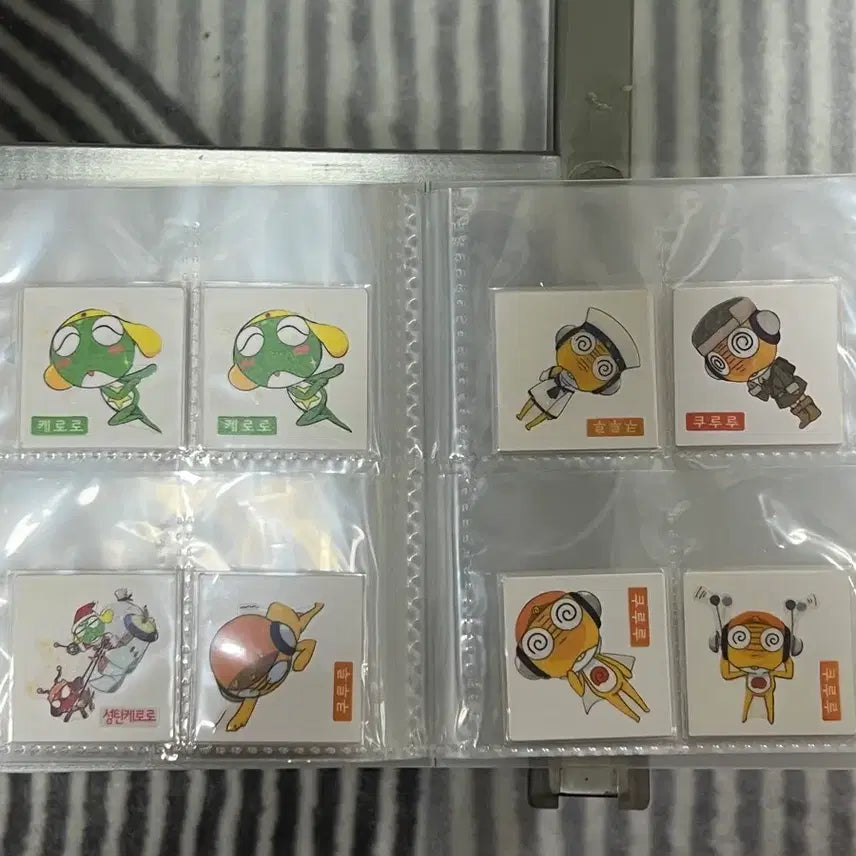 [BUNJANG] Keroro 34 Types Early Print Sticker Set - Bundle / 케로로 띠부씰 구버전 초판 34종 일괄판매 희귀