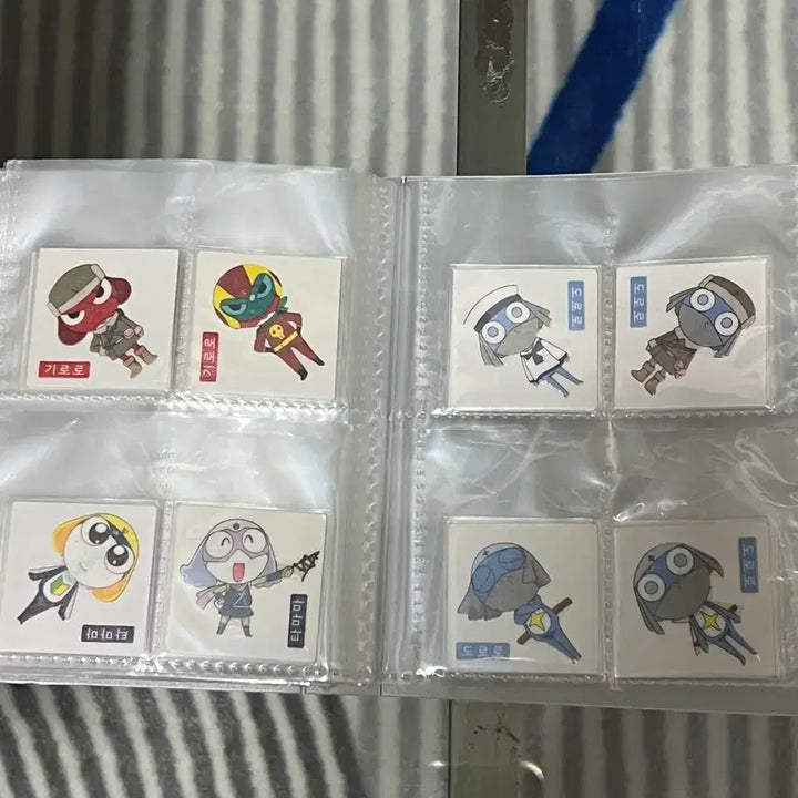[BUNJANG] Keroro 34 Types Early Print Sticker Set - Bundle / 케로로 띠부씰 구버전 초판 34종 일괄판매 희귀