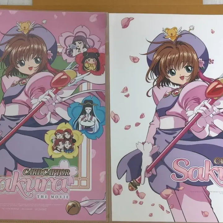 [BUNJANG] Cardcaptor Sakura 1st Week Weekend Special Offer + Pink Poster Set / <2종세트>카드캡터 체리 1주차 주말특전 + 핑크 포스터