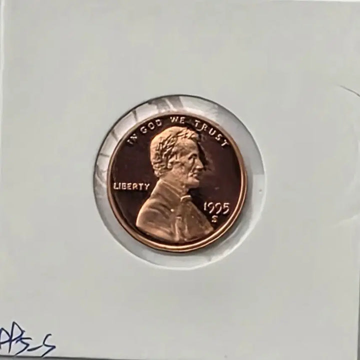 [BUNJANG] 1995-S Lincoln Cent Penny (Unused Proof) / 링컨 1센트 1995_S 년도 푸르프 미사용 페니