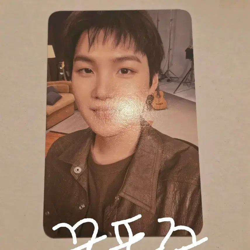 [BUNJANG] BTS SUGA Keep Swimming Lucky Draw Photocard / 방탄 킵스위밍 슈가 윤기 셀카 미공개 당첨 포카 포토카드