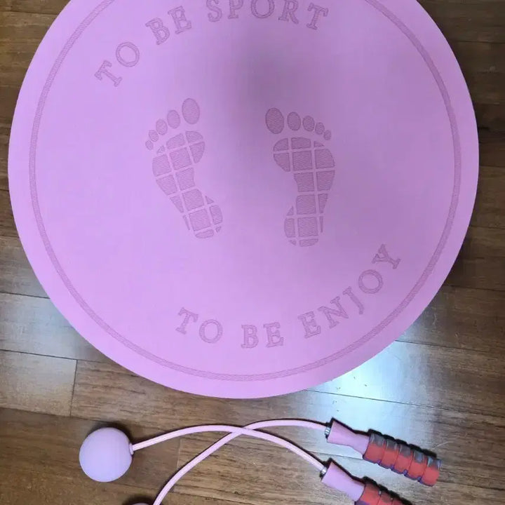 [BUNJANG] Pink Cordless Jump Rope Set - New / 미사용 새제품 핑크색 무선 줄넘기 세트