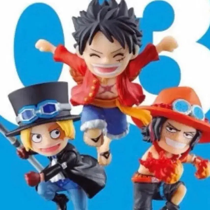 [BUNJANG] One Piece Grandline Men 3 Figure Set / 원피스 | 원피노미 3해전 3종 새상품