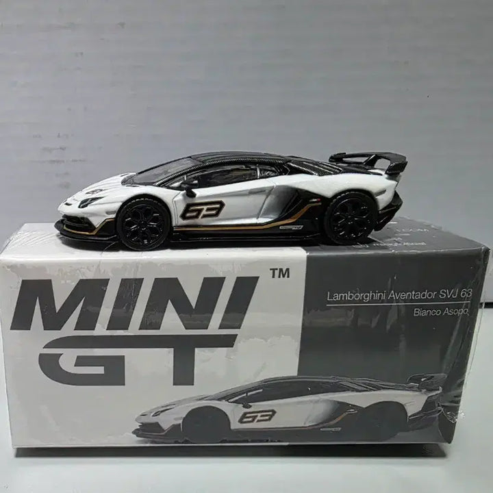 [BUNJANG] Mini GT 1/64 Lamborghini Aventador SVJ 63 Diecast Model / 할인 1/64 다이캐스트 미니지티 아벤타도르 SVJ 63