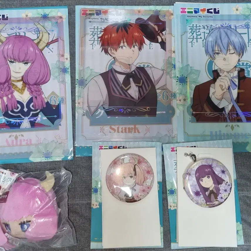 [BUNJANG] Sousou no Frieren Ichiban Kuji Lottery 6 Items Bundle Set / 장송의프리렌 제일복권 쿠지 6개 새상품 일괄 급처