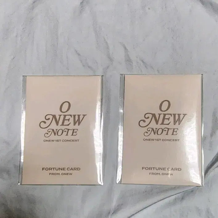 [BUNJANG] SHINee Onew Onew Note Photocard / 샤이니 온유 오뉴노트 포춘카드
