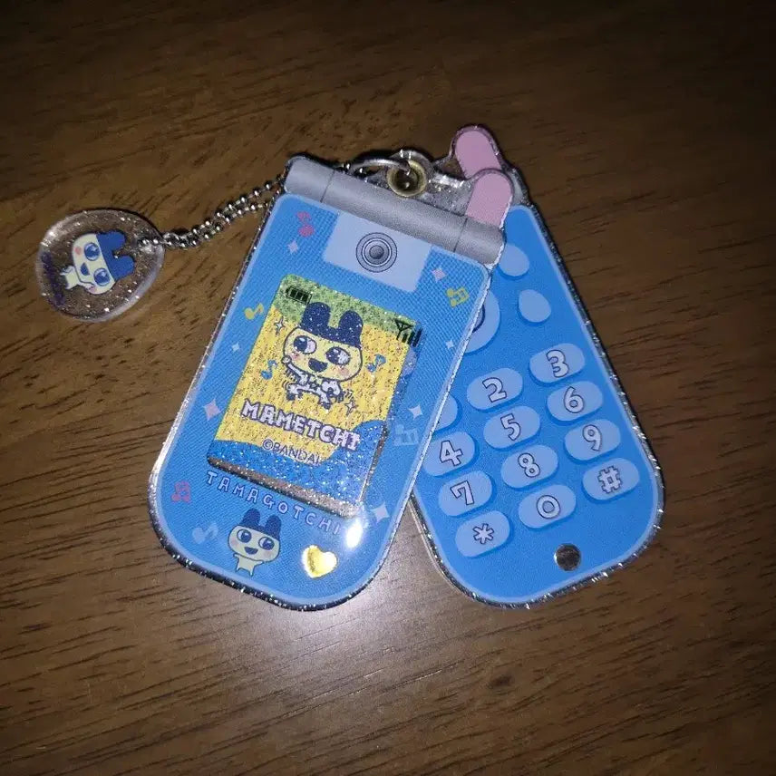 [BUNJANG] Tamagotchi Photo Card Holder Keychain / 다마고치 증사 홀더 키링