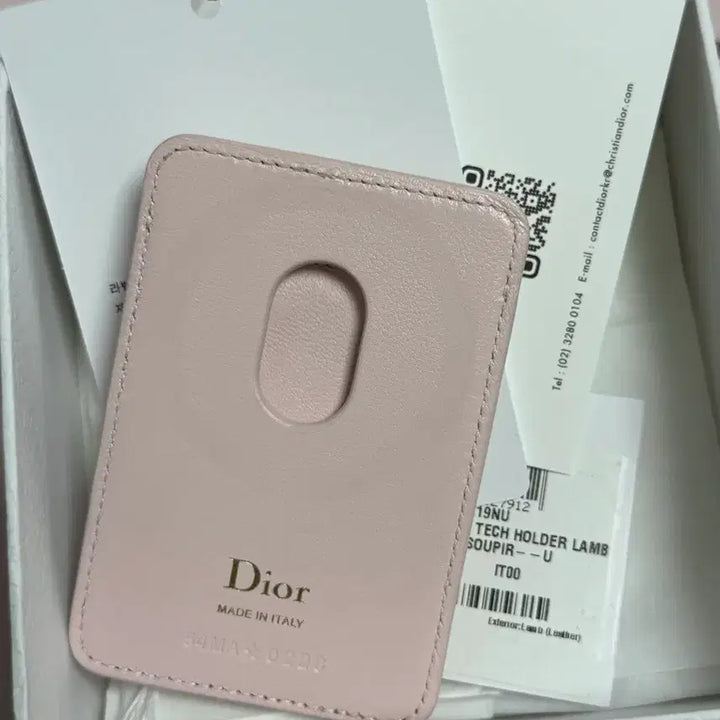 [BUNJANG] Dior Ribbon Card Holder Pink Card Wallet / [정품] 디올 카드홀더 리본 핑크 카드지갑