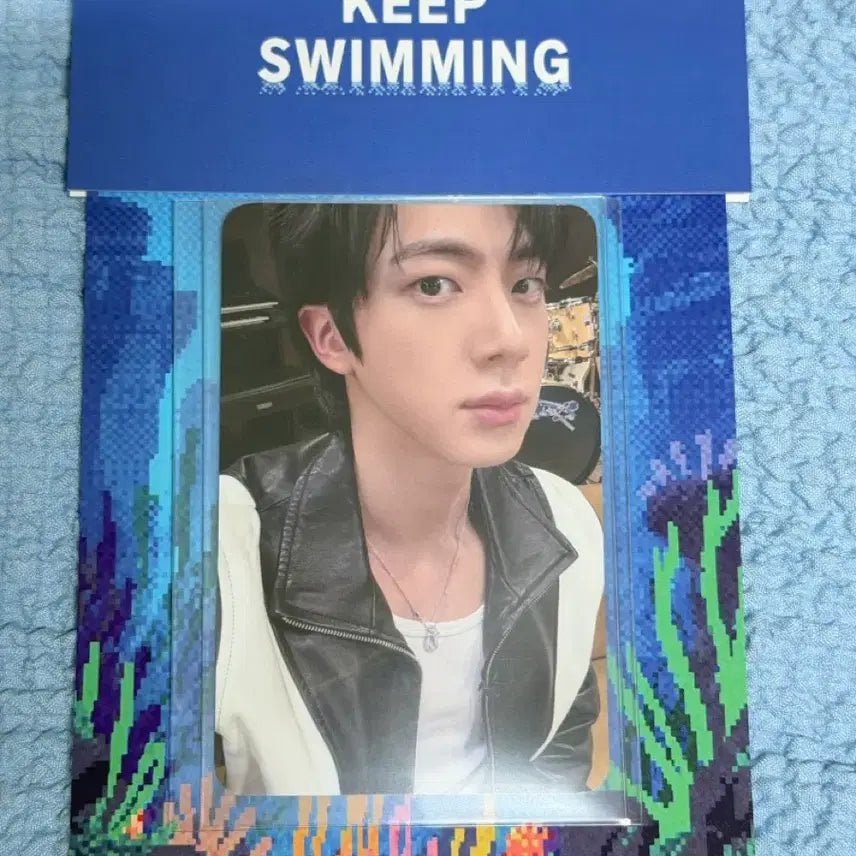 [BUNJANG] BTS Keep Swimming Event Jin Photocard / 방탄소년단 킵 스위밍 이벤트 포카 석진