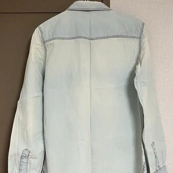 [BUNJANG] Zara Basic Denim Shirt / 자라 베이직 데님 셔츠