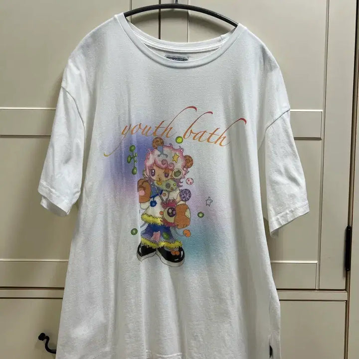 [BUNJANG] Youthbath x Ollie Collaboration T-Shirt / 유쓰배쓰 X 올리와 반팔