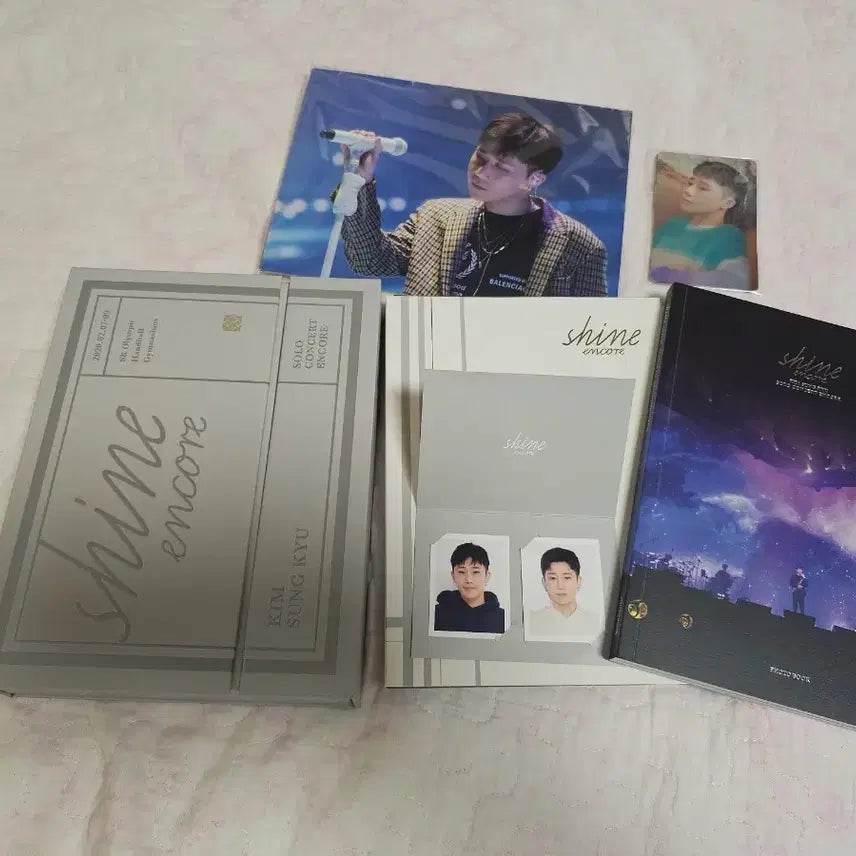[BUNJANG] Kim Sung Kyu SOLO CONCERT SHINE Encore DVD Full Set / 김성규 - SOLO CONCERT 샤인 앵콜DVD 풀구성 판매