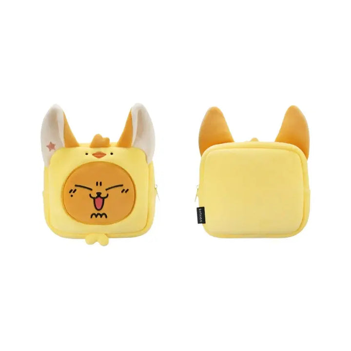 [BUNJANG] Bbarut Square Face Pouch (Yeonjun) / (연준) 뿔바투 황춘 사각 페이스 파우치