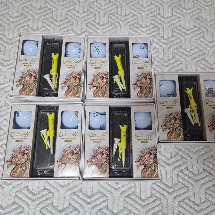 [BUNJANG] Saint Nine H Premium Golf Balls 6-Ball Set 5 Boxes / 세인트나인 H 골프공 6구 프리미엄 5박스