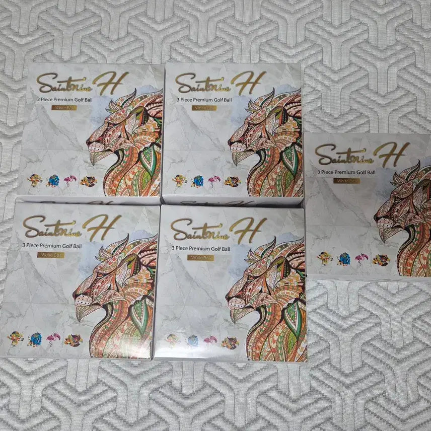 [BUNJANG] Saint Nine H Premium Golf Balls 6-Ball Set 5 Boxes / 세인트나인 H 골프공 6구 프리미엄 5박스